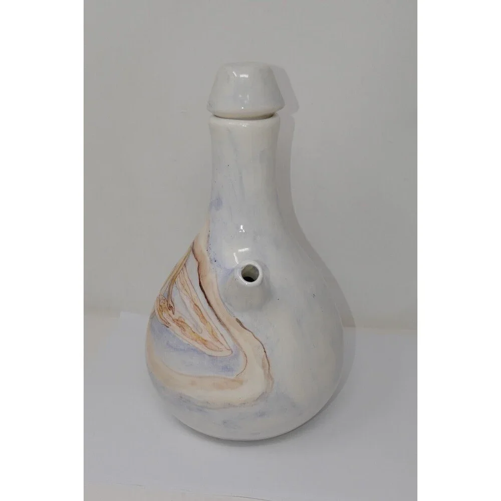 Vintage Ceramic Tea Pot Pitcher Decanter RARE